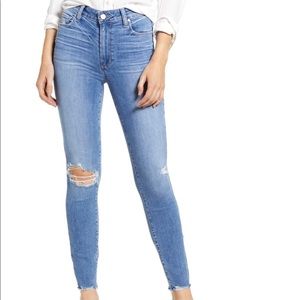 Paige Hoxton HIGH RISE Ankle skinny jeans, SIZE 27